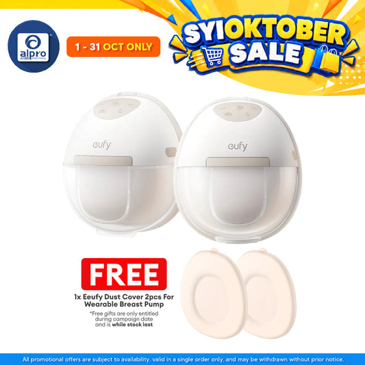 Eufy Wearable Breast Pump E20 | Ultra-Quiet & Slim Wearable Breast Pump for Discreet Pumping