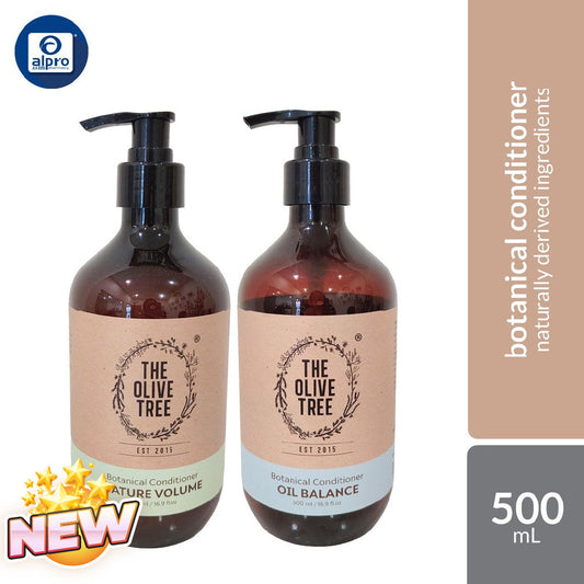 The Olive Tree Conditioner (Nature Volume / Oil Balance) 500mL | Naturally Derived Ingredients The Olive Tree