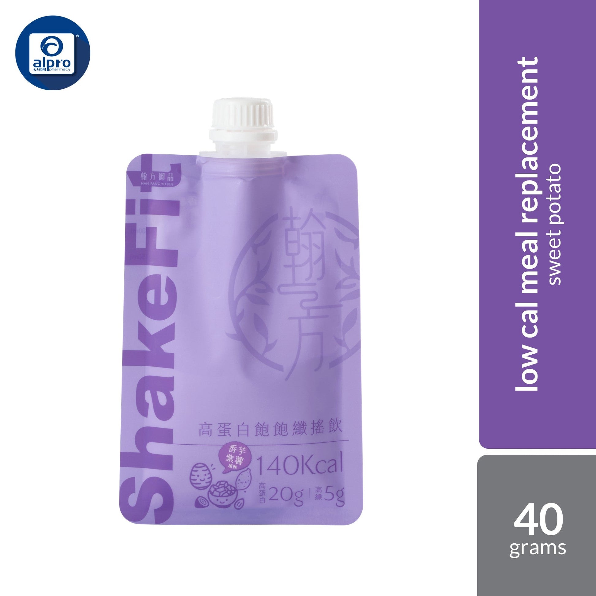 ShakeFit High Protein Fiber Shake (Sesame & Barley / Chestnut & Red Bean / Lei Cha & Brown Rice) | Well-Balanced Nutrition HAN FANG YU PIN