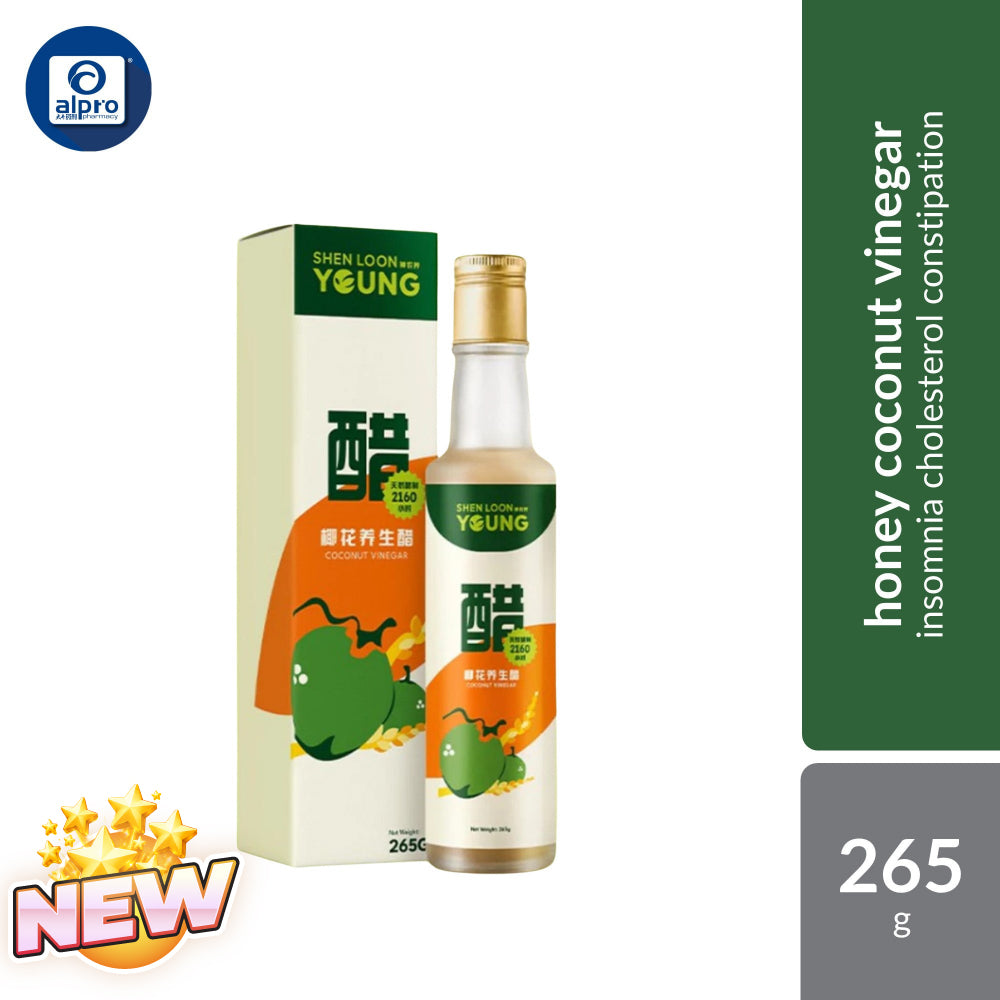Shen Loon Young Coconut Vinegar (Honey) 265g | Daily Wellness Routine Shen Loon Young