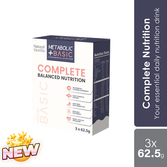 Metabolic + Basic 62.5g 3s (Box) Metabolic