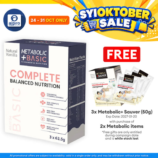 Metabolic + Basic 62.5g 3s (Box)