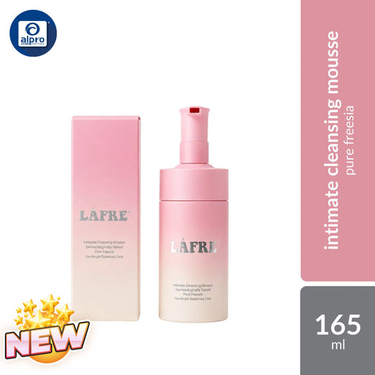Lafre Intimate Cleansing Mousse 165ml | Gentle pH-balanced Lafre