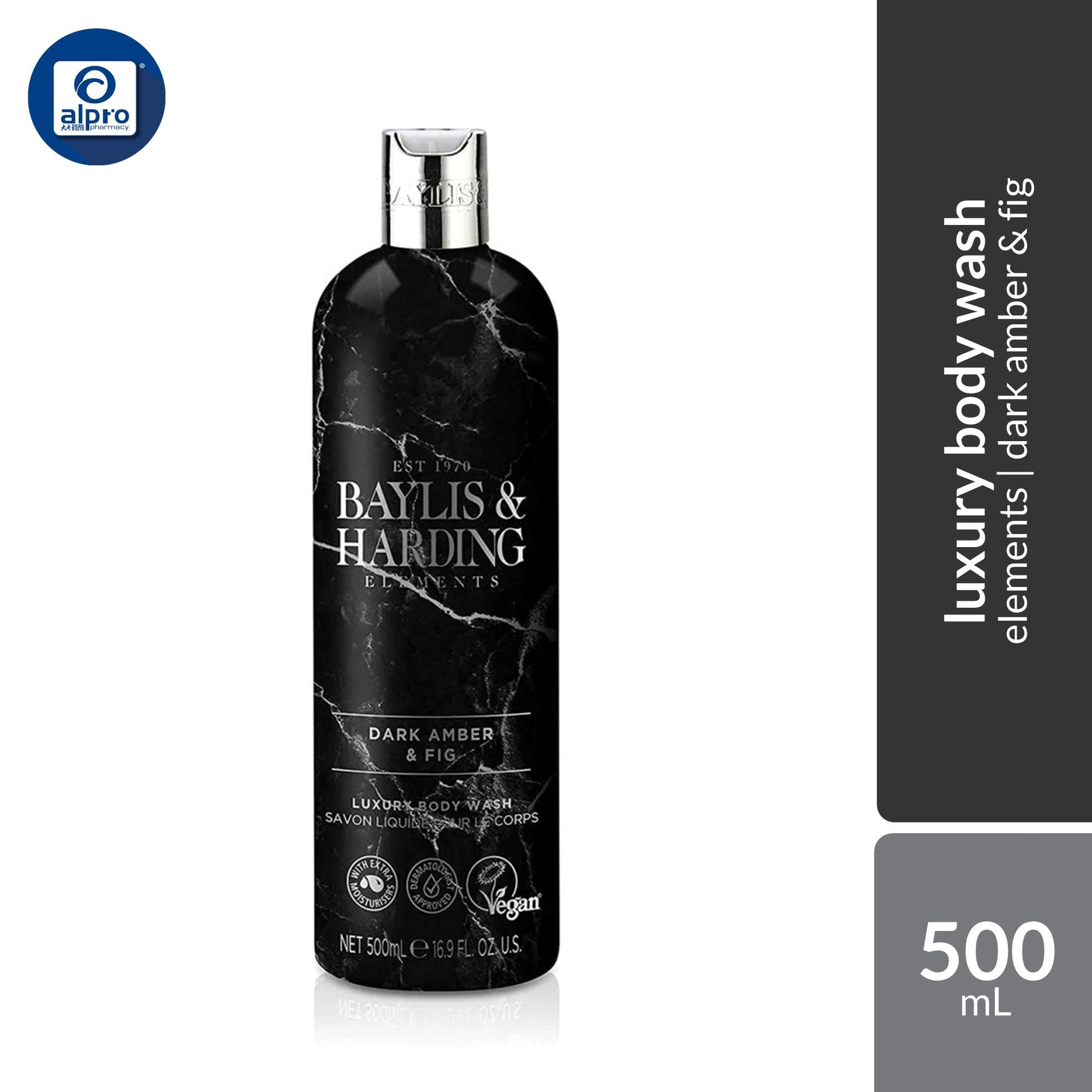 Baylis & Harding Elements (White Tea & Neroli / Pink Blossom & Lotus / Dark Amber & Fig) Body Wash 500mL Baylis & Harding