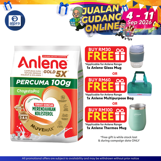 Anlene Cholestopro 800g + FOC 100g Anlene