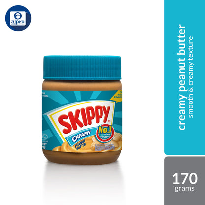 Skippy Peanut Butter (Creamy / Chunky) 170g | No Stirring Required & Vegan Friendly