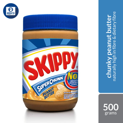 Skippy Peanut Butter (Creamy/Chunky) 500g | No Stirring Required & Vegan Friendly