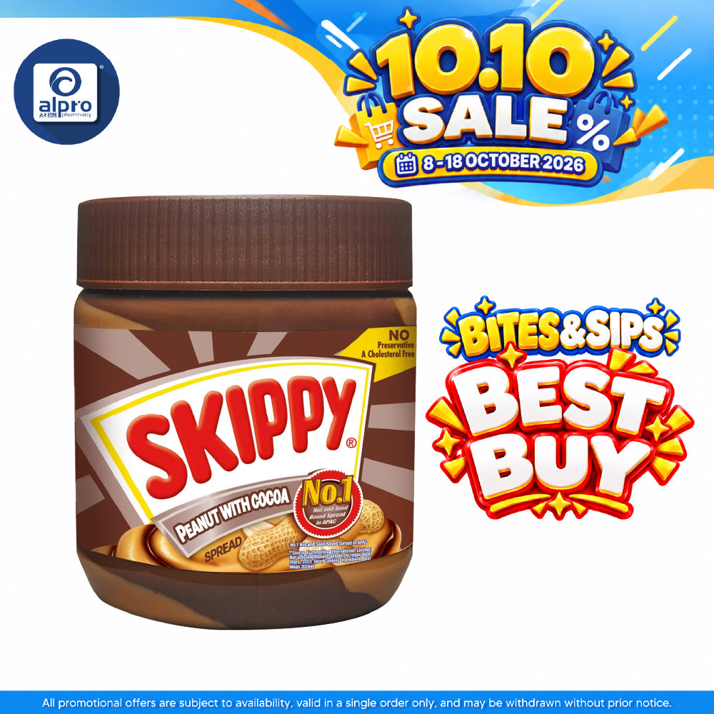 Skippy Peanut Butter Chocolate Stripes 350g | Tasty Combination of Peanut Butter & Real Chocolate