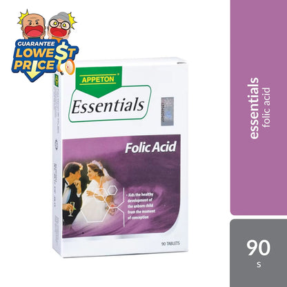 Appeton Essential Folic Acid 90s | Pregnancy Care Appeton