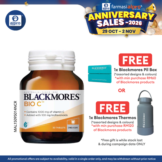 Blackmores Bio C 1000mg 30s | Supports Healthy Immune