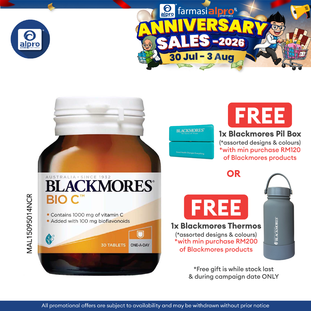 Blackmores Bio C 1000mg 30s | Supports Healthy Immune Blackmores