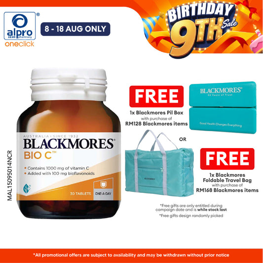 Blackmores Bio C 1000mg 30s | Supports Healthy Immune Blackmores