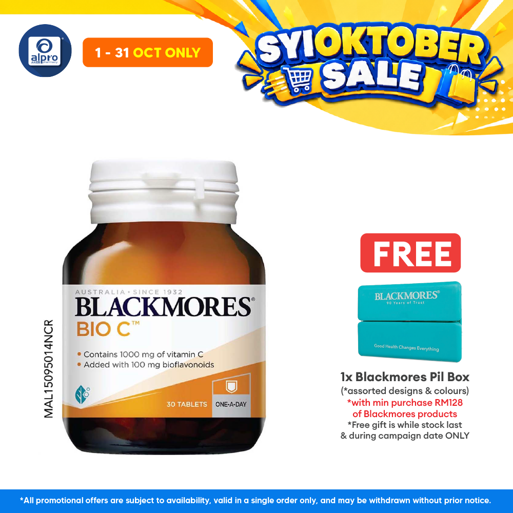 Blackmores Bio C 1000mg 30s | Supports Healthy Immune