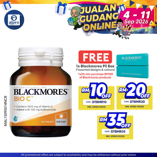Blackmores Bio C 1000mg 30s | Supports Healthy Immune Blackmores