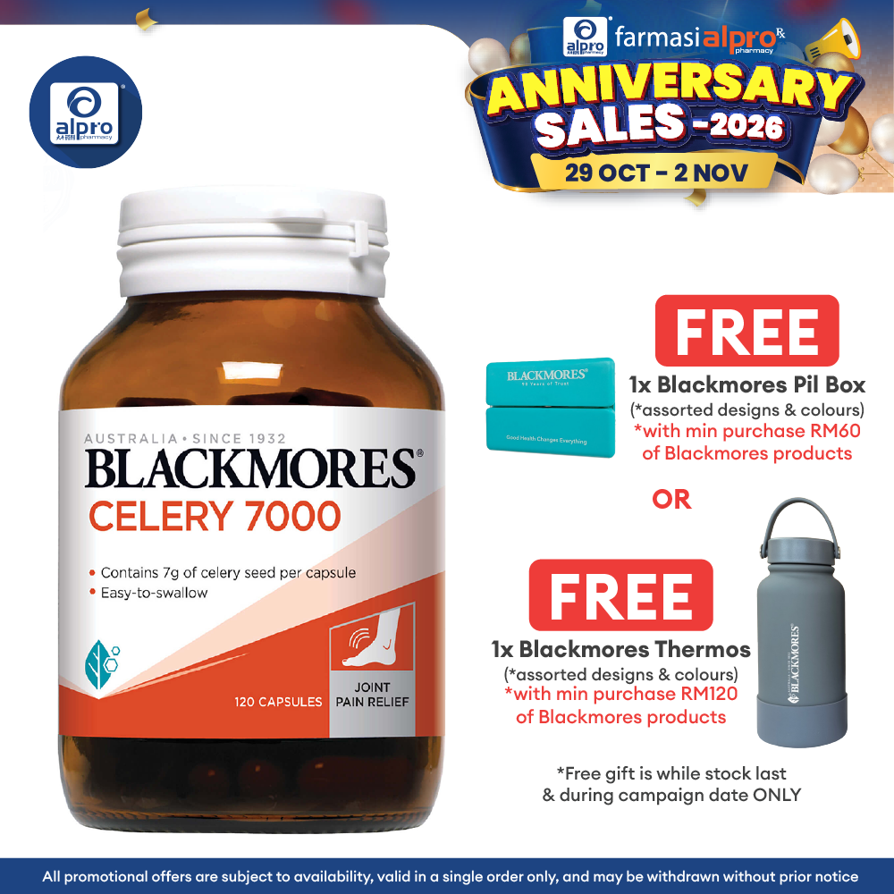 Blackmores Celery 7000 120s | Joint Health