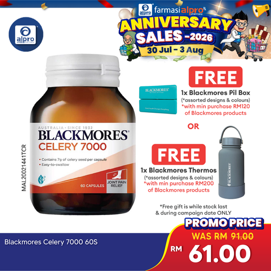 Blackmores Celery 7000 60s | Joint Health Blackmores