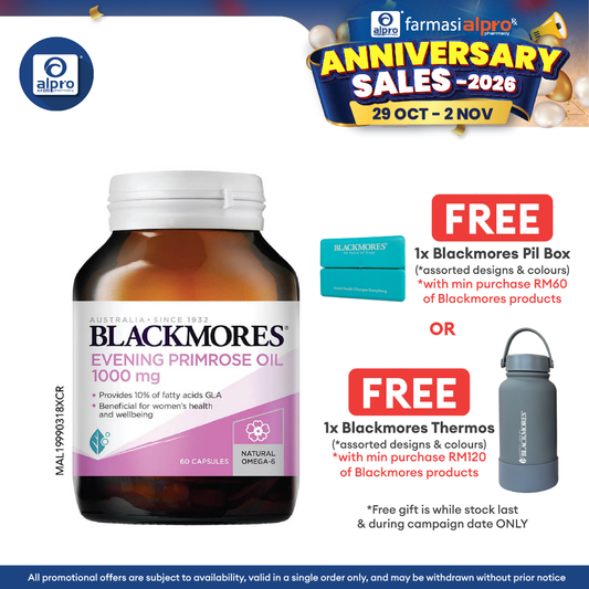 Blackmores Evening Prime Rose 1000mg 60s | Women's Health