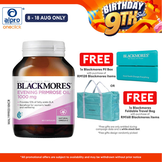 Blackmores Evening Prime Rose 1000mg 60s | Women's Health Blackmores