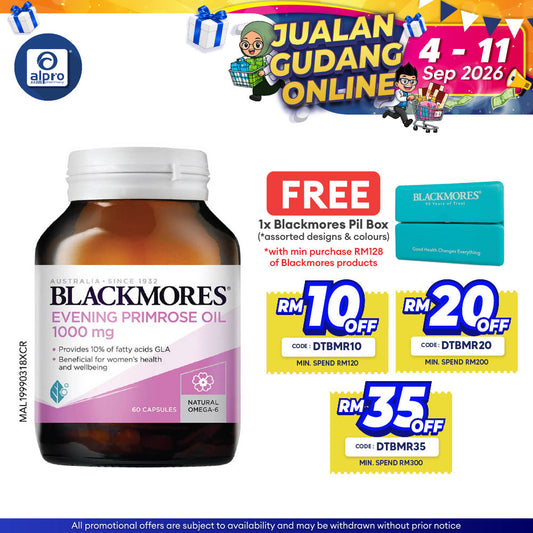 Blackmores Evening Prime Rose 1000mg 60s | Women's Health Blackmores