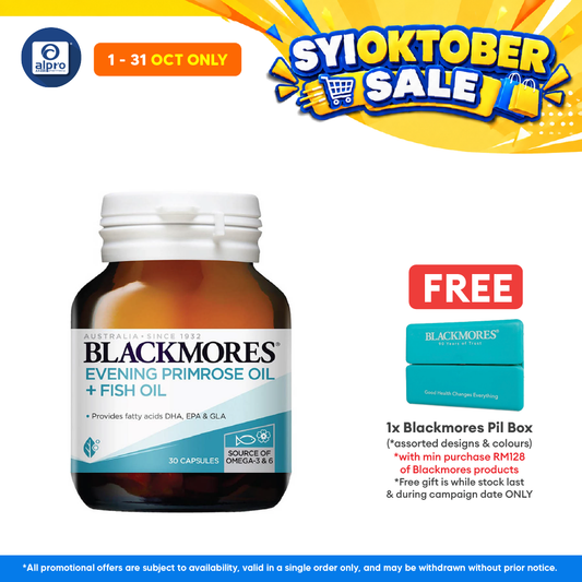 Blackmores Evening Primrose Oil + Fish Oil 30s | Anti-Inflamation