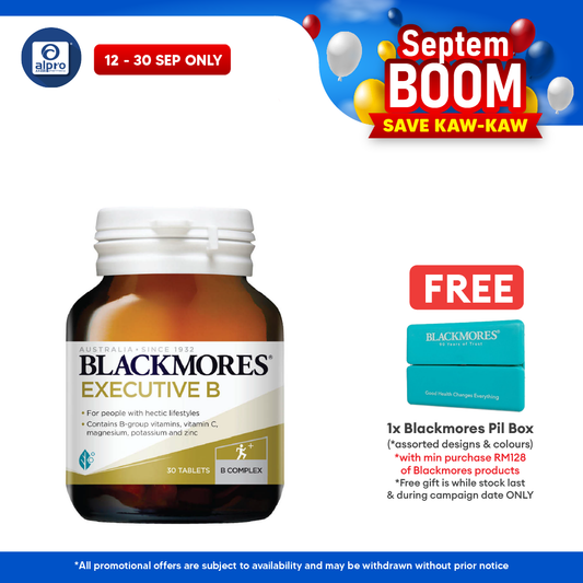 Blackmores Executive B 30s B-complex | Relieve Fatigue