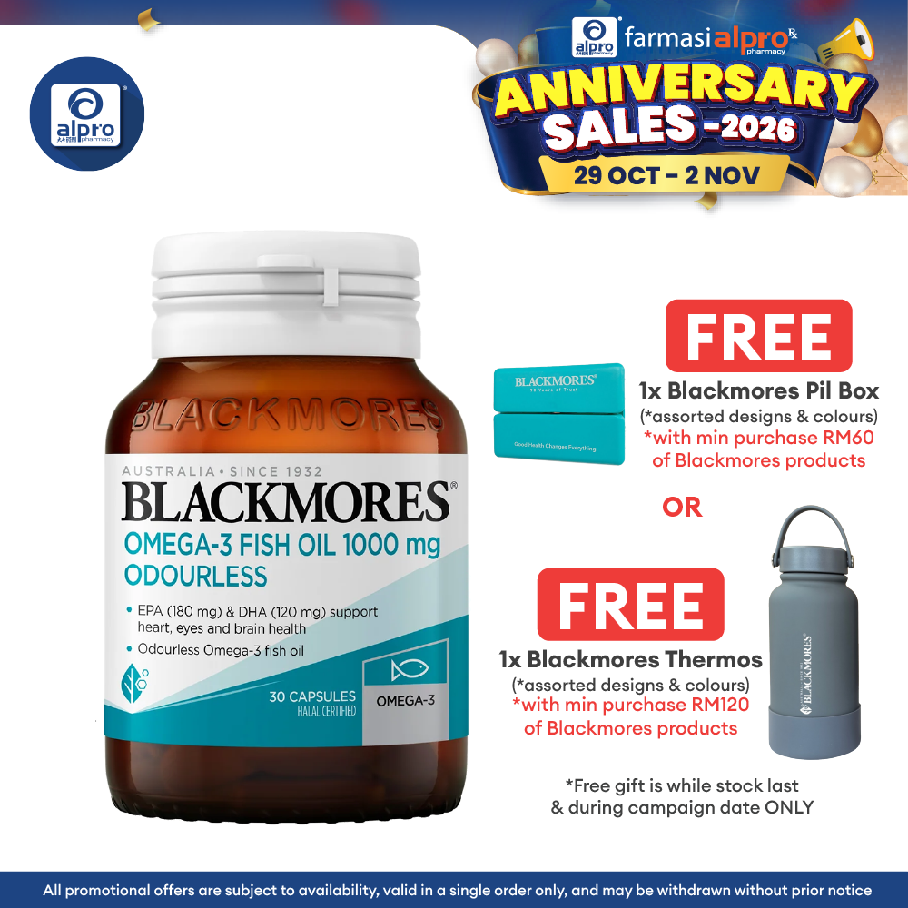 Blackmores Fish Oil 1000 30s | Brain Health
