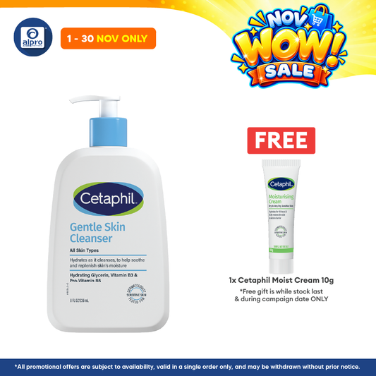 Cetaphil Gentle Skin Cleanser 236ml | Provides Deep Cleanse