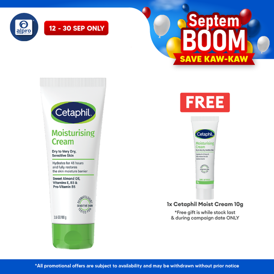 Cetaphil Moisturizing Cream 100g | Protect Skin Sensitivity