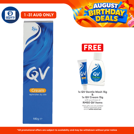 Ego QV Cream 100g | For Dry Skin QV