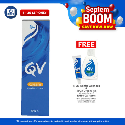 Ego QV Cream 100g | For Dry Skin QV