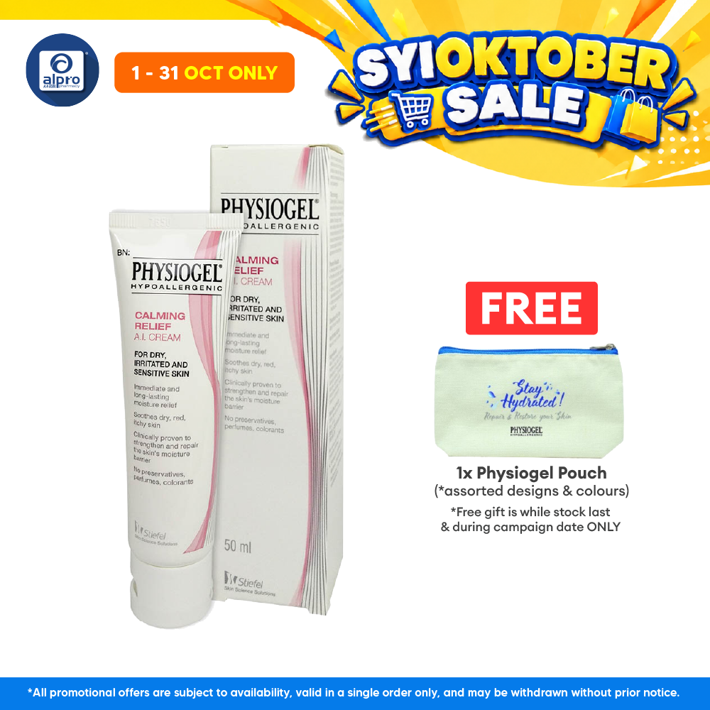Physiogel Calming Relief A.i. Cream 50ml