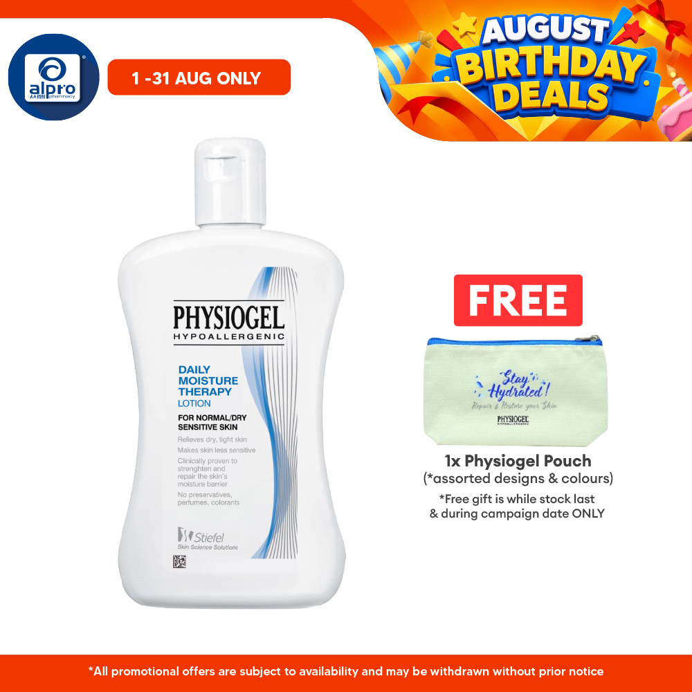Physiogel Hypoallergenic Daily Moisture Therapy Lotion (200ml) | Helps Repair and Restore Skin Natural Moisture Physiogel