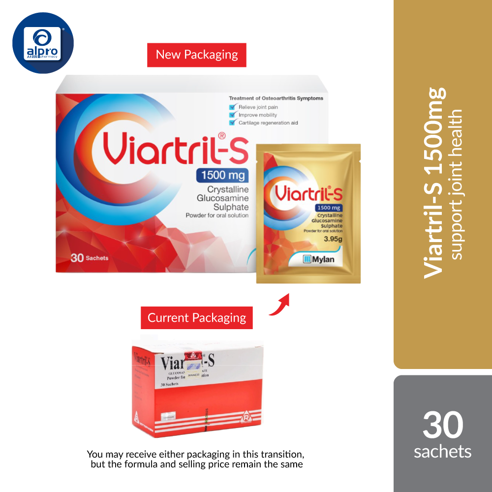 Viartril-s Sachets 1500mg 30s | Joint Health Viartril-s