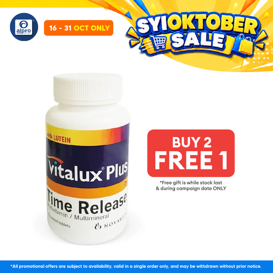 Vitalux Plus Time Release 30s | Eye Health