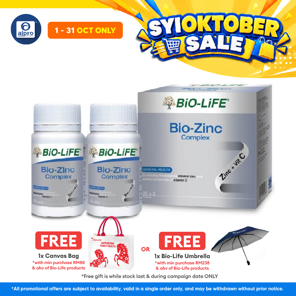 Bio-Life Bio-Zinc Complex 2x30s