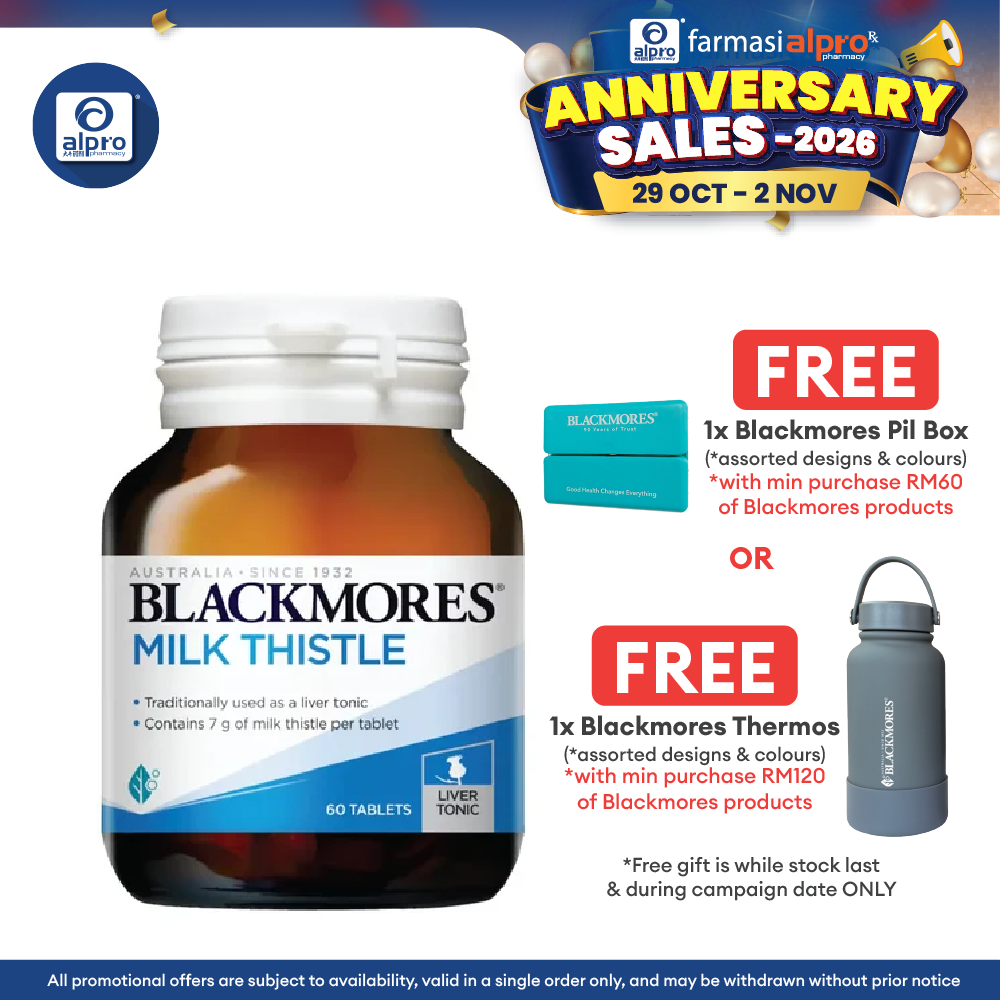 Blackmores Milk Thistle 60s | Supports Healthy Liver Function