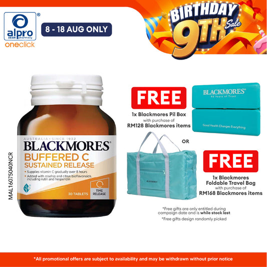 Blackmores Buffered C Slow Release 30s | Boosting Immune System Blackmores