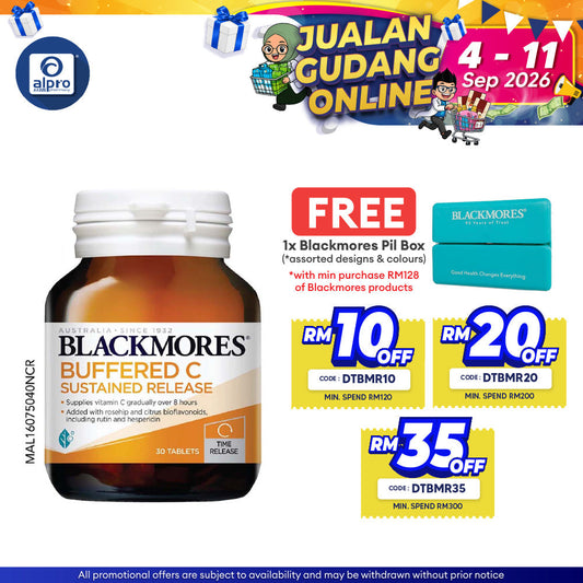 Blackmores Buffered C Slow Release 30s | Boosting Immune System Blackmores