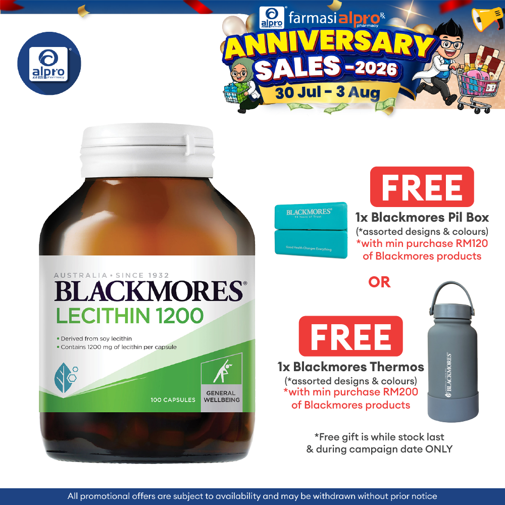 Blackmores Lecithin 100s | Liver Health Blackmores
