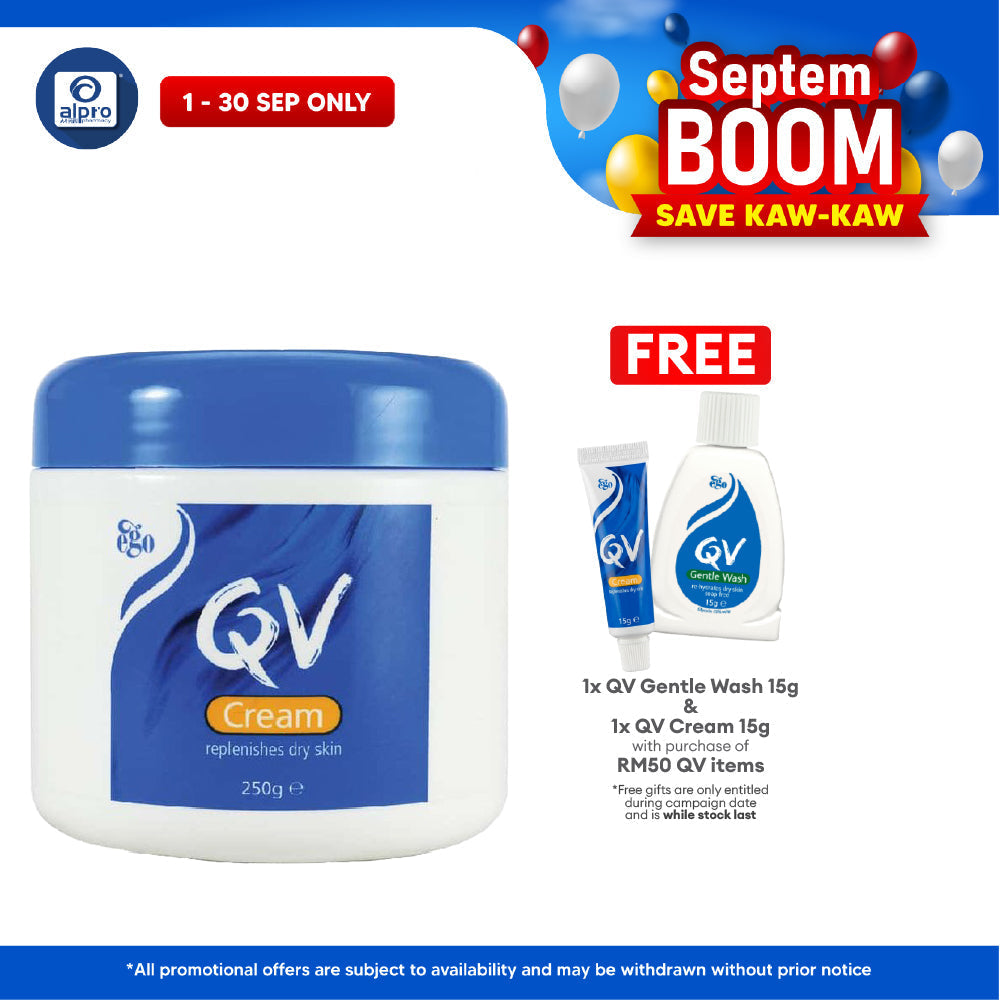 Ego QV Cream 250g | For Dry Skin QV
