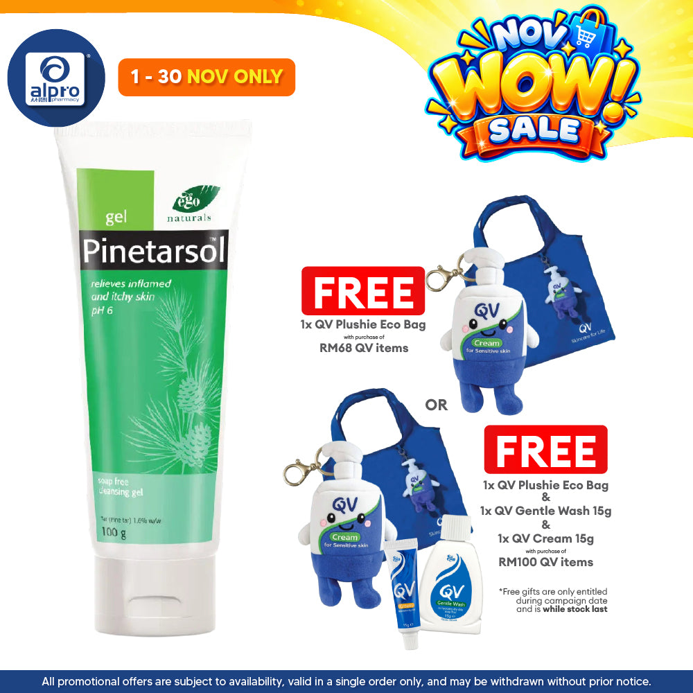 Ego Pinetarsol Gel 100g | Soothing Cleansing Gel