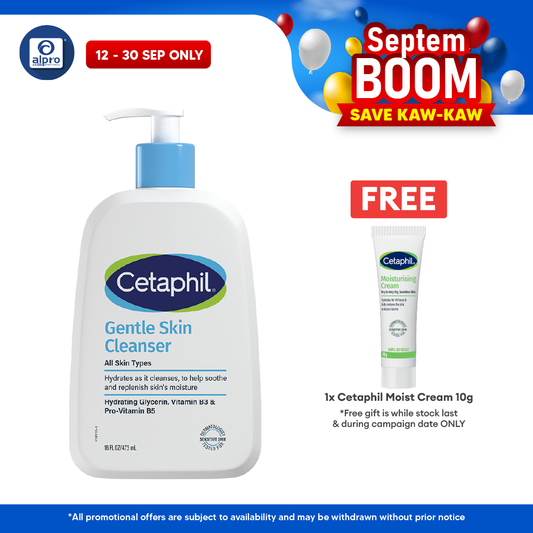 Cetaphil Gentle Skin Cleanser 473ml | Effectively Cleanses Skin