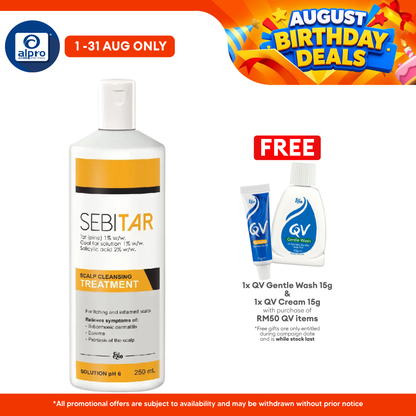 Ego Sebitar Scalp Cleansing Treatment 250ml | For Scalp Relief QV