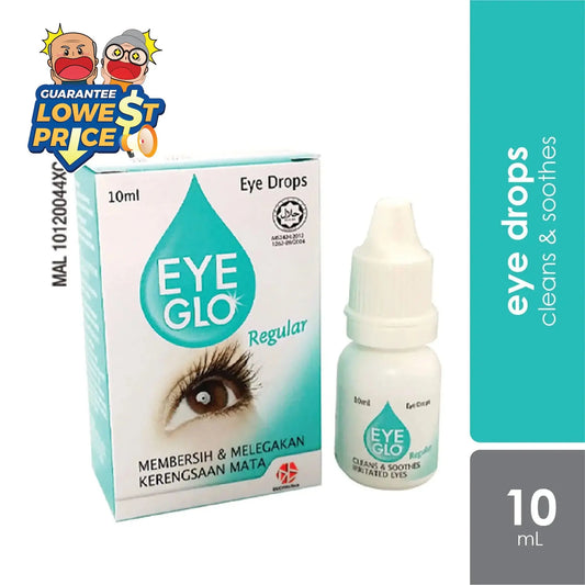 Eye Glo Regular Eye Drop 10ml | Helps to Soothe the Dry Eye Glo