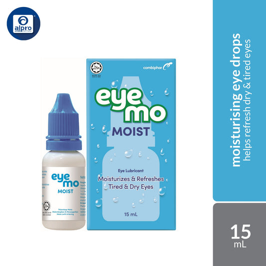 Eye Mo Moist 15mL | Helps Refresh Dry & Tired Eyes Eye Mo