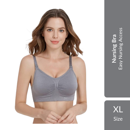 Shapee Nursing Bra 1s | Wire-Free Comfort & Easy Nursing Access For Breastfeeding Mothers Shapee