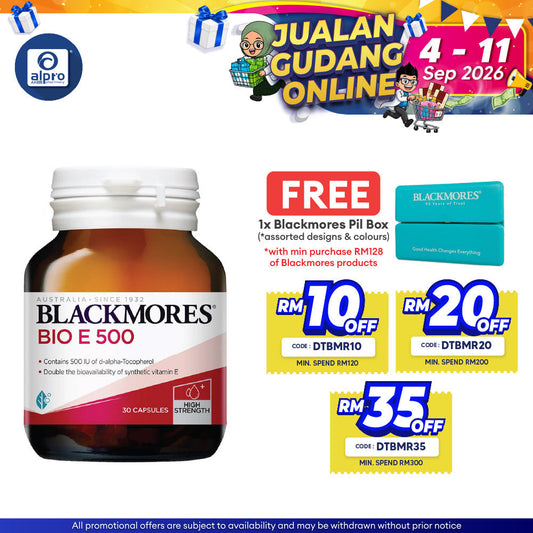 Blackmores Bio E 500iu 30s | Antioxidant Blackmores