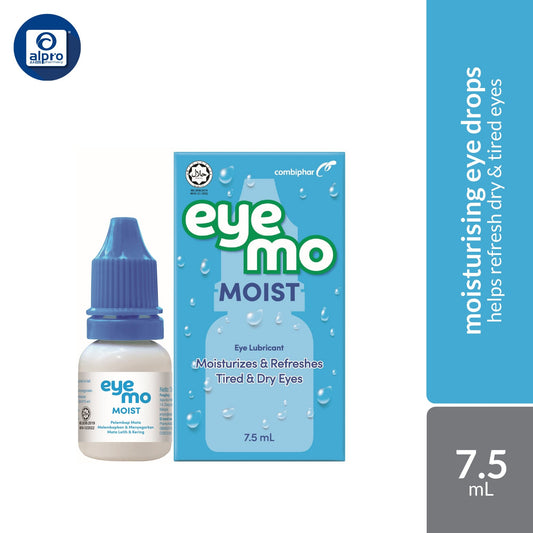 Eye Mo Moist 7.5ml | Helps Refresh Dry & Tired Eyes Eye Mo