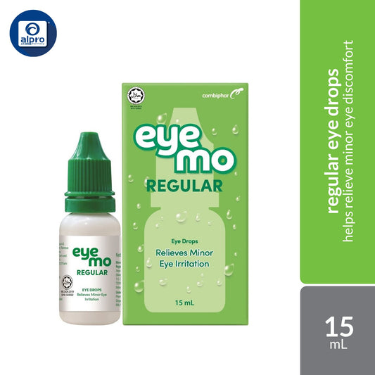 Eye Mo Regular Eye Drop (7.5ml/ 15ml) | Helps Relieve Minor Eye Discomfort Eye Mo