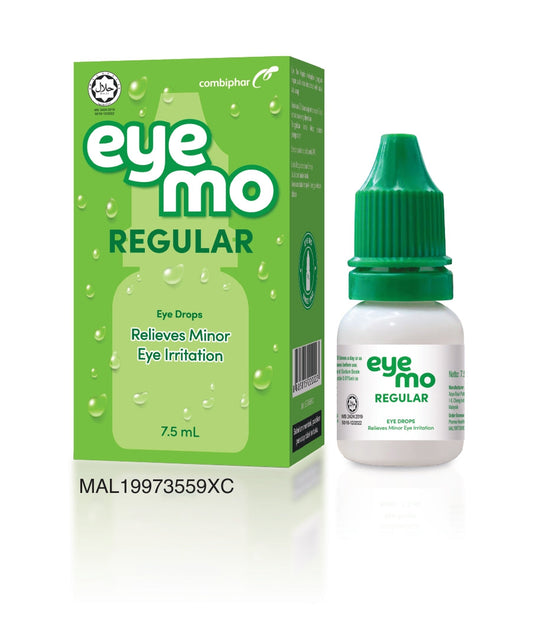 Eye Mo Regular Eye Drop (7.5ml/ 15ml) | Helps Relieve Minor Eye Discomfort Eye Mo